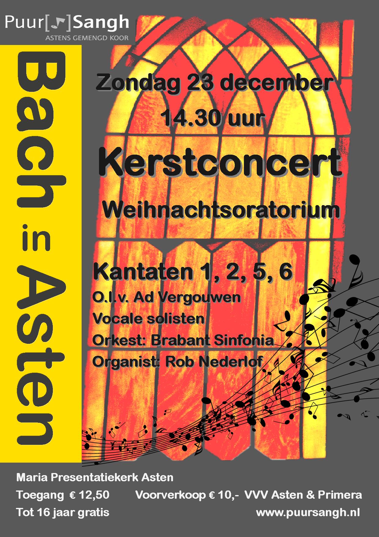 Kerstconcert 2018 Bach